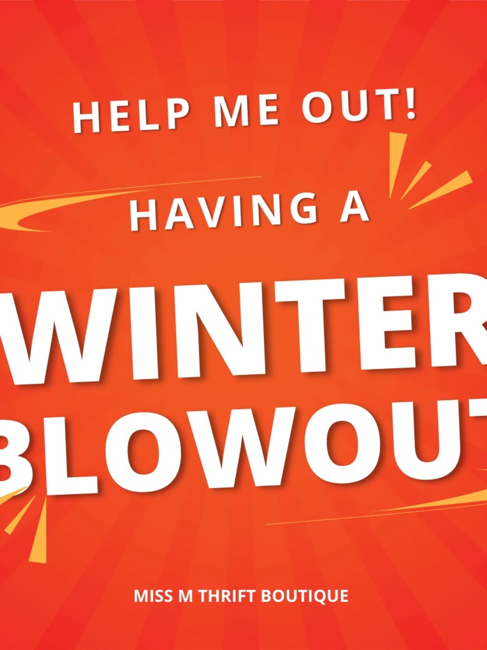Source Unknown Orange Graphic Poster Style Print